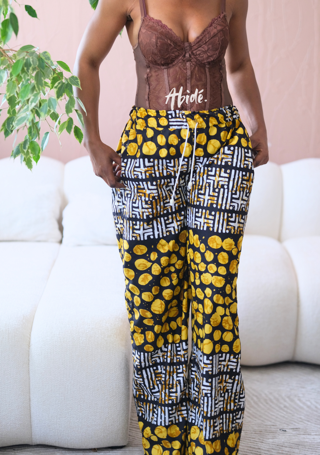 Pantalon jaune