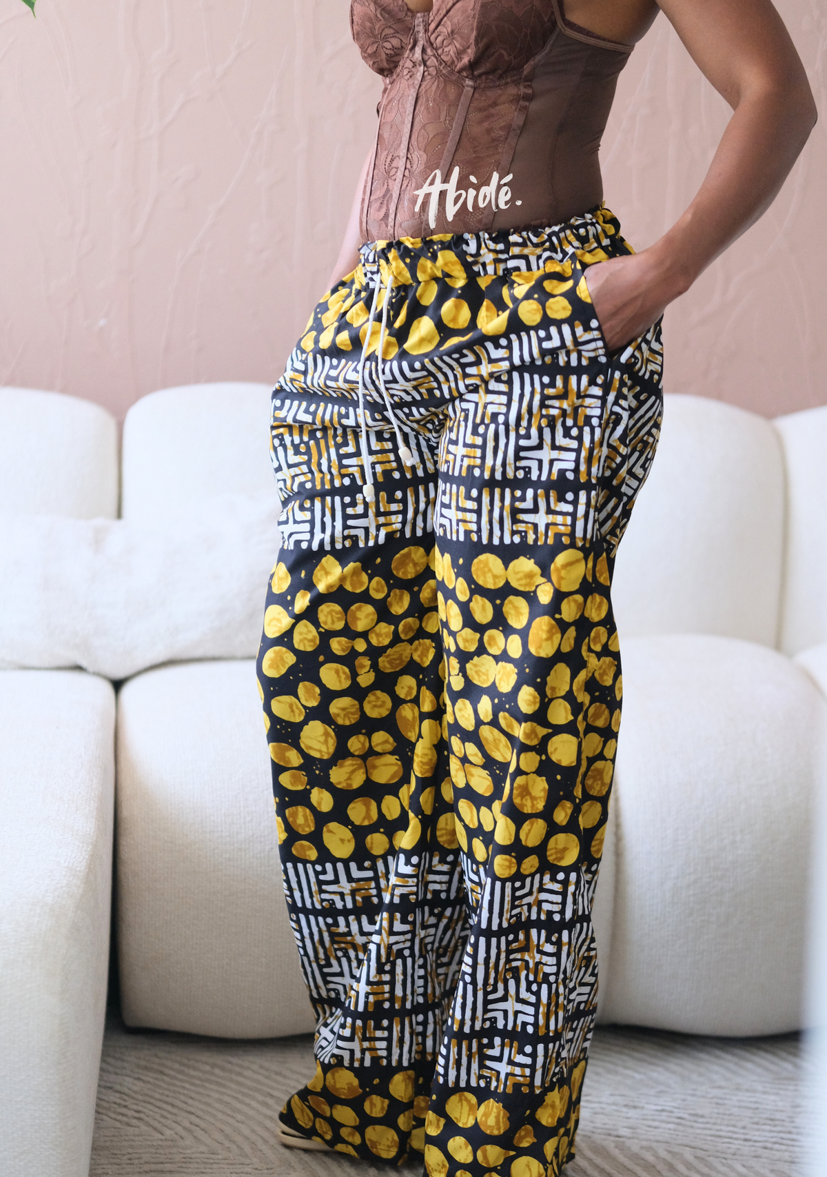 Pantalon jaune