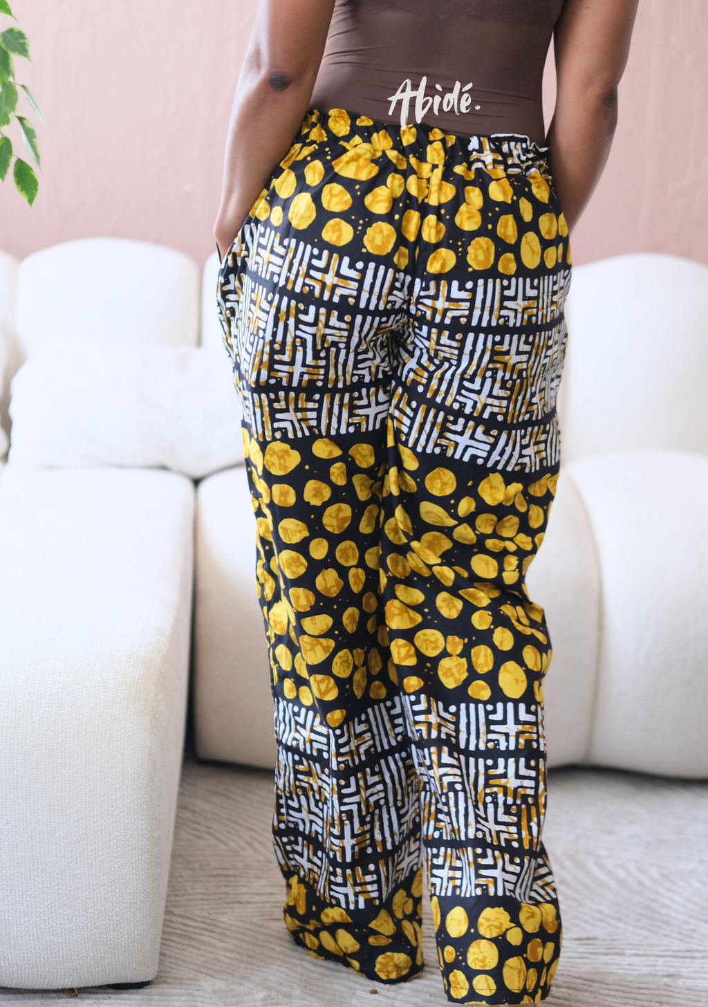 Pantalon jaune