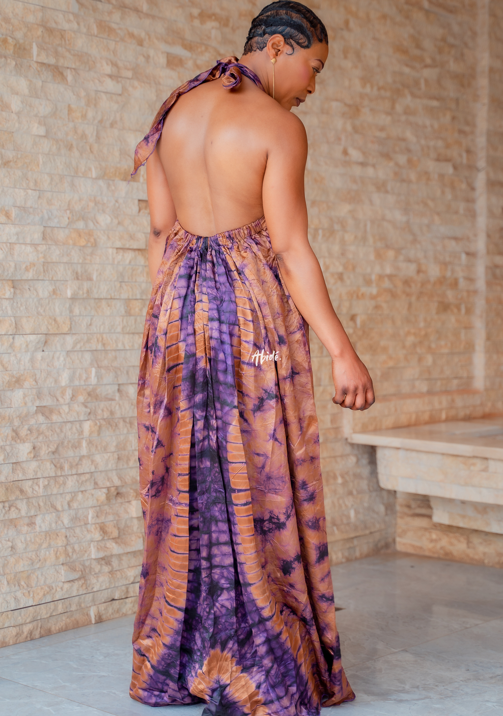 Ensemble robe dos nu