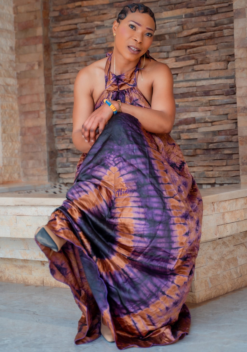 Ensemble robe dos nu