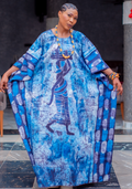 Boubou bleu