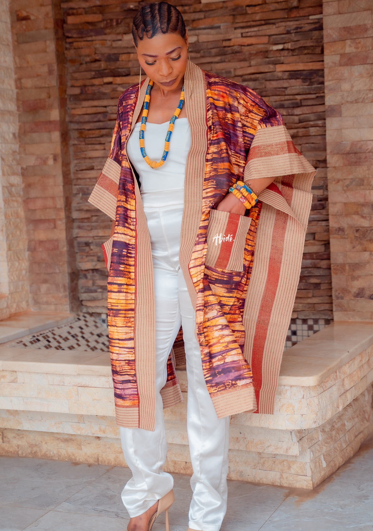 kimono orange